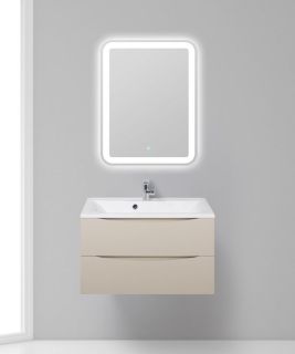 Тумба под раковину BelBagno подвесная 80x53см Crema Opaco MARINO-800-2C-SO-CO-P